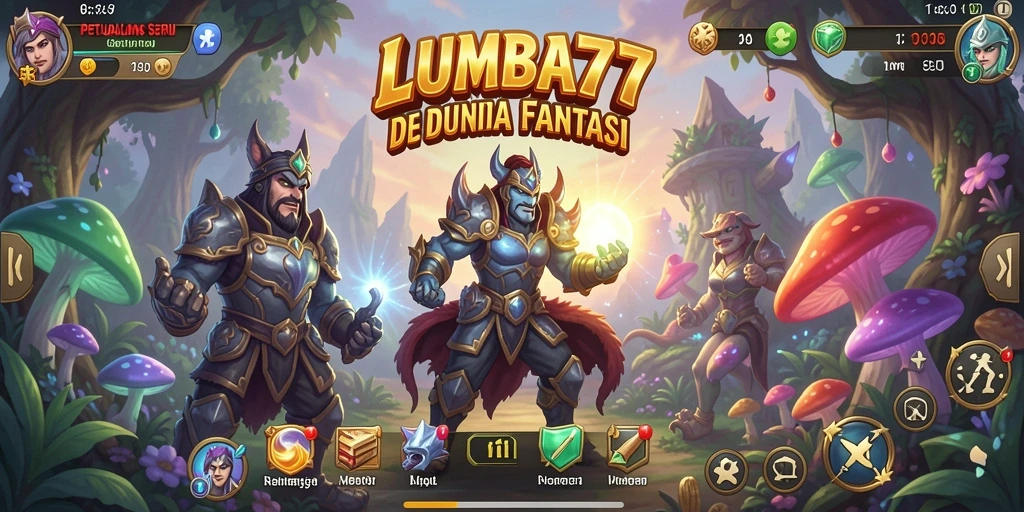 Tampilan gameplay LUMBA77 yang menakjubkan di dunia petualangan.