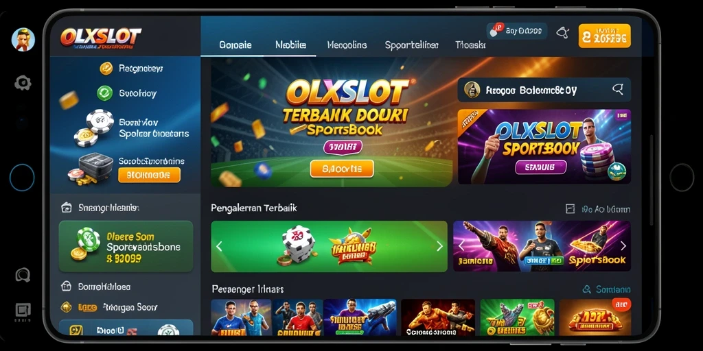 Tampilan menarik dari gameplay Sportsbook di OLXSLOT.