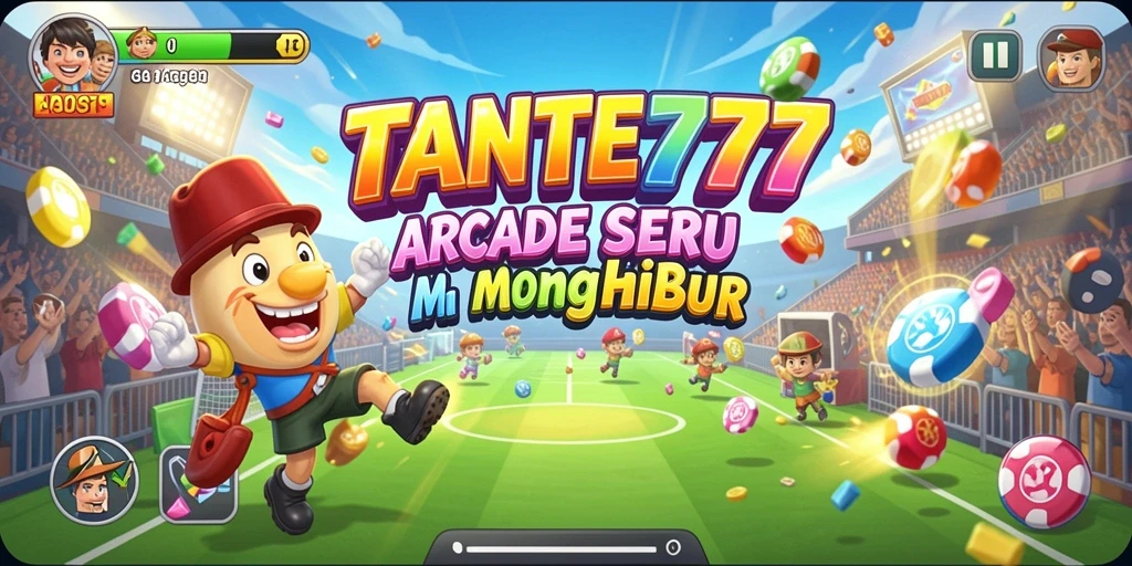 Tangkapan layar gameplay seru TANTE777 dalam genre Arcade.