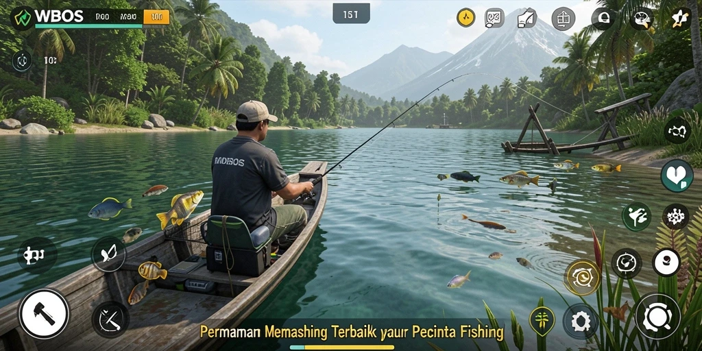 Tangkapan ikan yang spektakuler dalam permainan WDBOS.